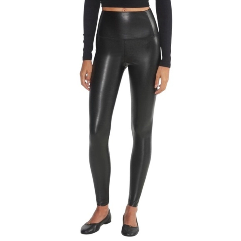 Aritzia Wilfred Free Daria High-Waisted UnReal‎ Leather Pant Leggings